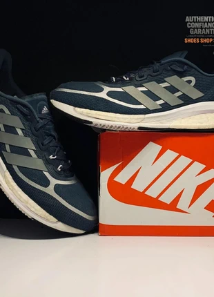 Adidas Bleu Grise et Blanche Running 🔥 349 – Pointure 41, brand: adidas, condition: Good, size: 41, €20.99, €22.74 includes Buyer Protection Pro