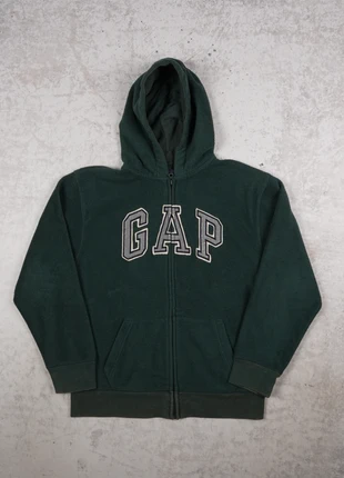 Veste polaire Gap full zip hoodie vintage Y2K années 2000 brodé spellout enfant garcon, brand: GAP, condition: Very good, size: XXL, €9.80, €10.99 includes Buyer Protection Pro