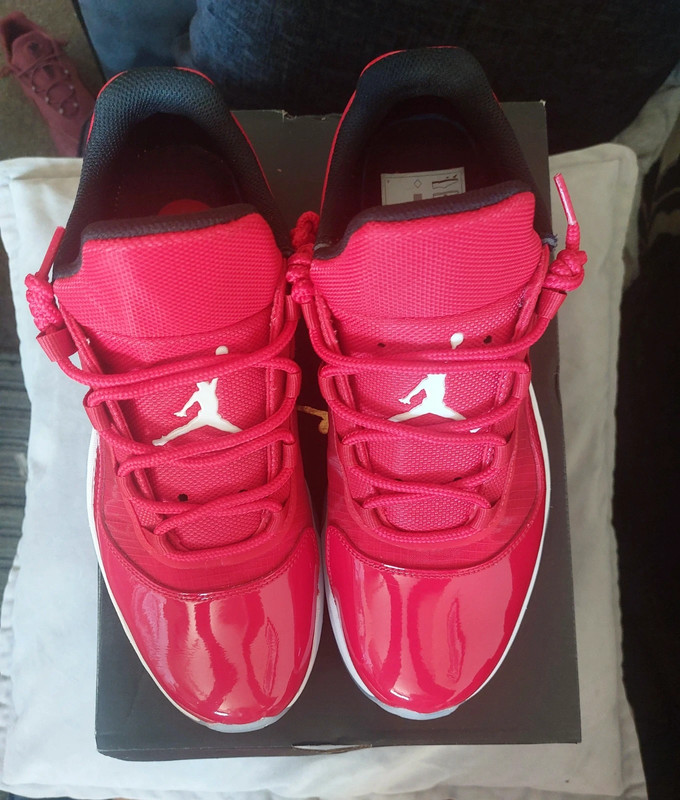 Air Jordan 11 CMFT Low Red trainers shoes sneakers mens new jordans clean Vinted