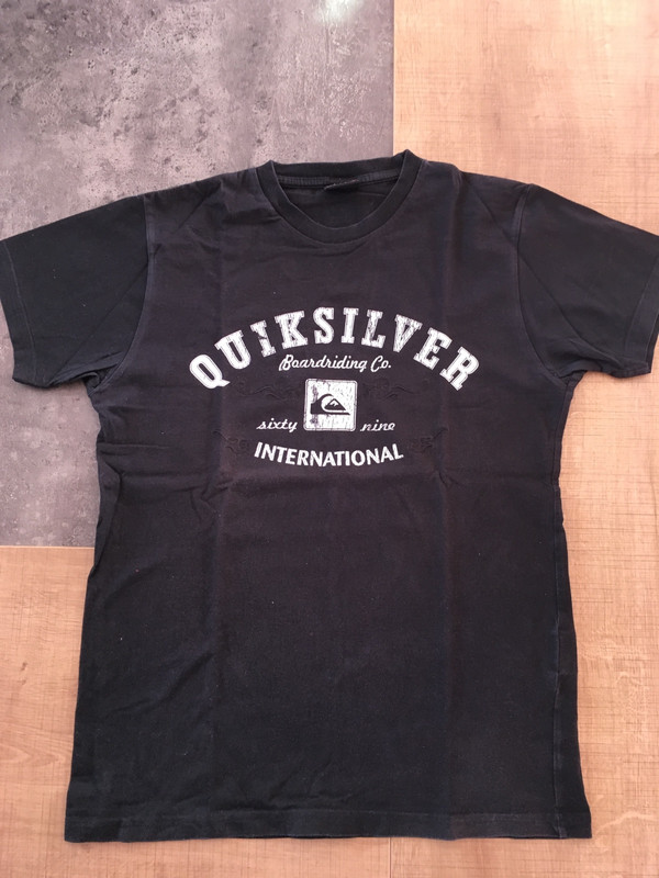 Tee shirt noir QuickSilver  1