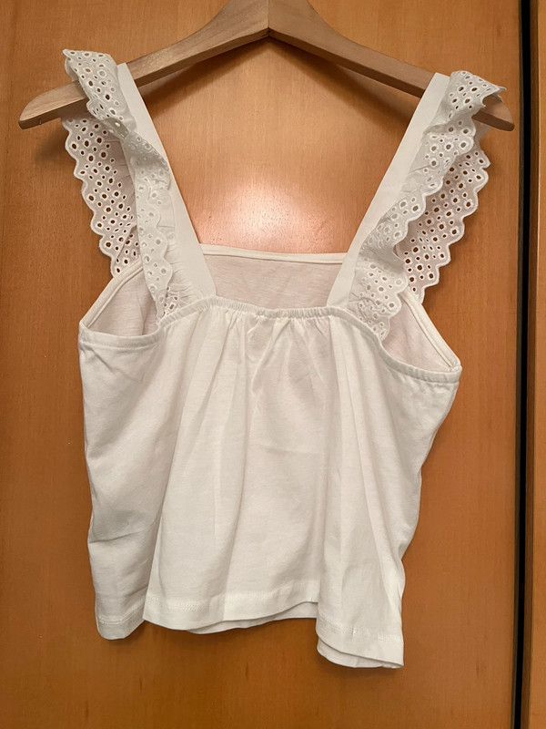 Blusa blanca h&m 2