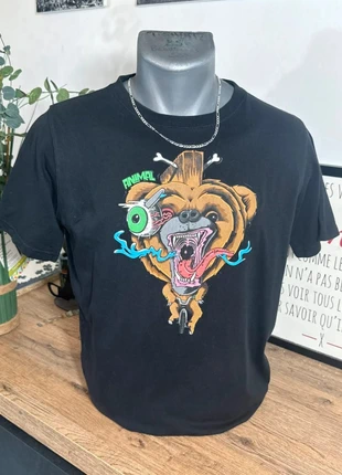 T-shirt Animal noir – Homme XS – 100% coton – Très bon état – Authentique, marca: Animal, estado: Muy bueno, tamaño: XS, 8,50 €, 9,63 € Protección al comprador Pro incluida