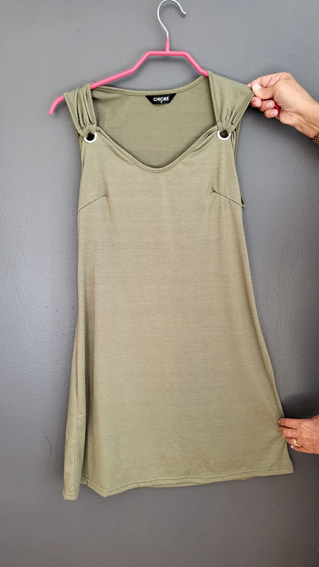 Robe decontractee kaki taille M Chicme Neuve Vinted
