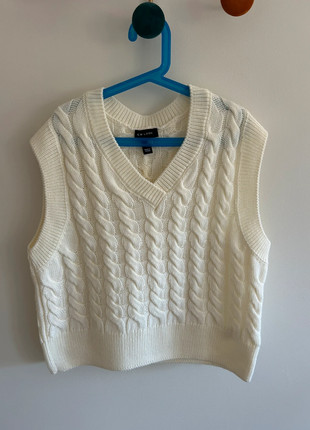 Debardeur gebroken wit, marque: New Look, état: Très bon état, taille: S / 36 / 8, 3,00 €, 3,85 € Protection acheteurs incluse