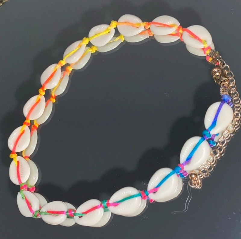 Shell necklace h&m discount