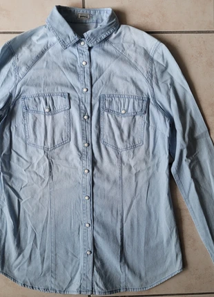 Chemise en jean Pimkie, marca: Pimkie, estado: Nuevo sin etiquetas, tamaño: S / 36 / 8, 2,00 €, 2,80 € Protección al comprador incluida