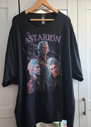 Großes Front Druck Astarion Baldurs Gate 3 Merch Shirt - 5XL - Character Love, merk: MERCH, staat: Heel goed, maat: 5XL / 50 / 22, € 50,00, € 53,20 inclusief Kopersbescherming