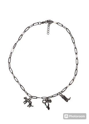 Collier breloques argent🎀, merk: Fait Main, staat: Nieuw zonder prijskaartje, € 12,00, € 13,30 inclusief Kopersbescherming