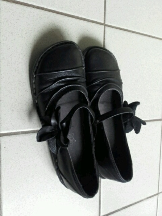 Chaussures en cuir noires 1