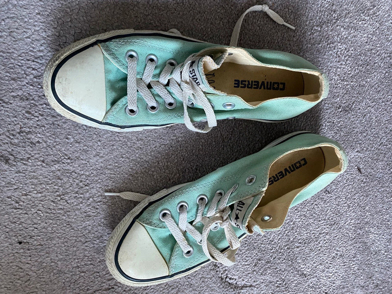 Converse all star 2024 mint green