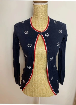 Cardigan Tommy Hilfiger Logo Apparent - taille XXS, marque: Tommy Hilfiger, état: Très bon état, taille: XXS / 32 / 4, 15,00 €, 16,45 € Protection acheteurs (Pro) incluse