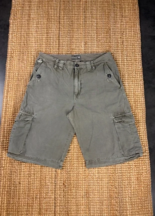 Jort, Short Mi-long, Short Baggy Cargo Kaki Vintage Taille 33, marque: Vintage Dressing, état: Bon état, taille: W33 | FR 42, 20,00 €, 21,70 € Protection acheteurs (Pro) incluse