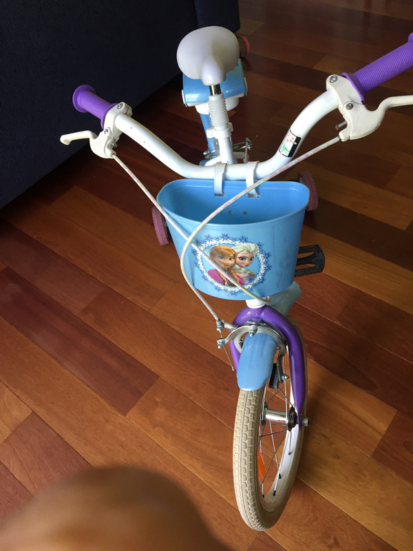 Vélo enfant -Draisienne Fille Frozen - Velonline