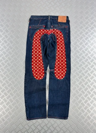 Vintage evisu embroidered jeans y2k style 00’s made in Japan, marque: Evisu, état: Très bon état, taille: W30 | FR 40, 120,00 €, 126,70 € Protection acheteurs incluse