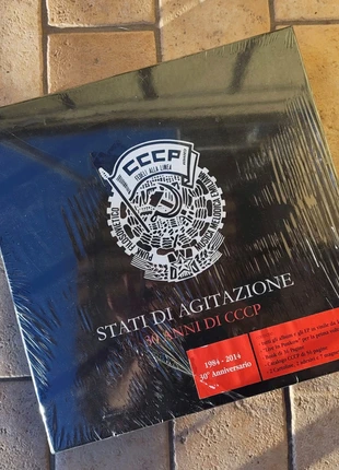 CCCP Fedeli Alla Linea – Stati di Agitazione - Box 7LP Limitato #/1000 – Rarità Sigillata MINT, staat: Nieuw met prijskaartje, € 1 500,00, € 1 530,00 inclusief Kopersbescherming