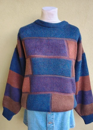 Maglione vintage oversize, brand: Vintage, condizioni: Ottime, taglia: XL / IT 46 / EU 42, €20.00, €21.70 include la Protezione acquisti Pro