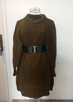 Robe pull en lainage kaki, marke: Primark, zustand: Sehr gut, größe: M / 38 / 10, 3,00 €, 3,85 € inklusive Vinted-Käuferschutz