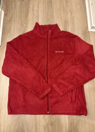 Polaire Columbia homme en Xl rouge, marque: Columbia, état: Bon état, taille: XL, 10,00 €, 11,20 € Protection acheteurs incluse