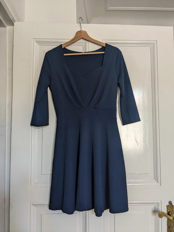 Ruby Swing-Kleid in Navy 1