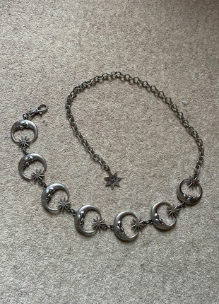 Mai bee moon silver stars whimsy goth chain belt, condition: New without tags, size: Adjustable, £6.00, £7.00 includes Buyer Protection