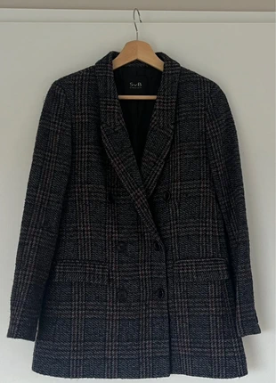 Eleganter kariertes Blazer-Jackett – SvB Exquisit – Größe 34 – Klassisch & Stilvoll, marque: SvB Exqisite, état: Très bon état, taille: XS / 34 / 6, 15,00 €, 16,45 € Protection acheteurs incluse