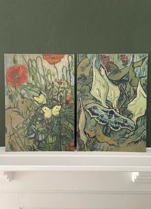 Van Gogh Vlinders - set van 2 ArtPrintCards A4 (21x29,7 cm), estado: Como novo, €5.50, €6.48 inclui Proteção do Comprador Pro
