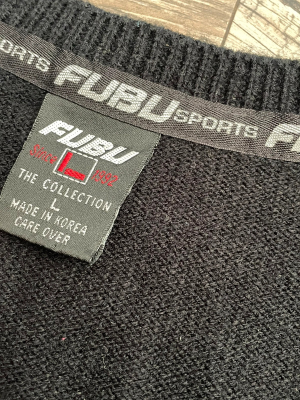 FUBU striped y2k sweater 4