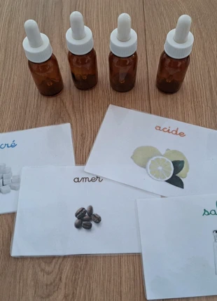 Flacons des goûts inspiration Montessori, brand: Fait Main, condition: Very good, size: One size, €4.00, €4.90 includes Buyer Protection