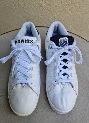 Vintage K-Swiss Tongue Twister - maat 42, merk: K-SWISS, staat: Goed, maat: 42, € 5,00, € 5,95 inclusief Kopersbescherming