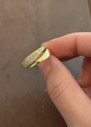 Bague doré et diamant ajustable, zustand: Neu, größe: Größenverstellbar, 11,00 €, 12,25 € inklusive Vinted-Käuferschutz