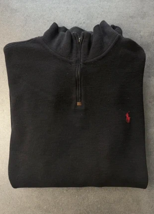 Pull noir 1/4 zip | Ralph Lauren (Taille xxl), brand: Ralph Lauren, condition: Very good, size: XXL, €35.00, €37.45 includes Buyer Protection
