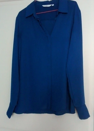Chemisier bleu électrique, brand: New Look, condition: New without tags, size: L / 40 / 12, €5.00, €5.95 includes Buyer Protection