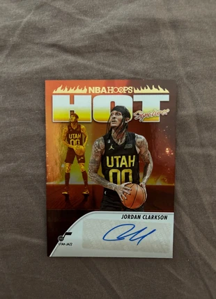 Carte autographe Jordan Clarkson, merk: NBA, staat: Nieuw met prijskaartje, € 15,00, € 16,45 inclusief Kopersbescherming
