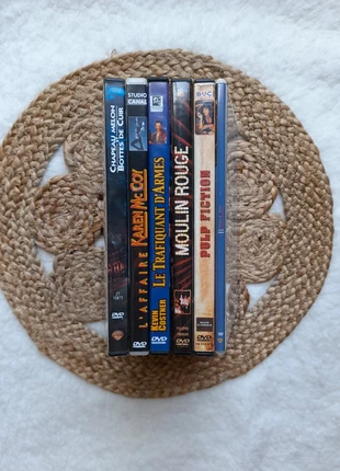 Lot de 6 dvd Moulin rouge Pulp fiction et Bodyguard, état: Très bon état, 14,00 €, 15,40 € Protection acheteurs incluse