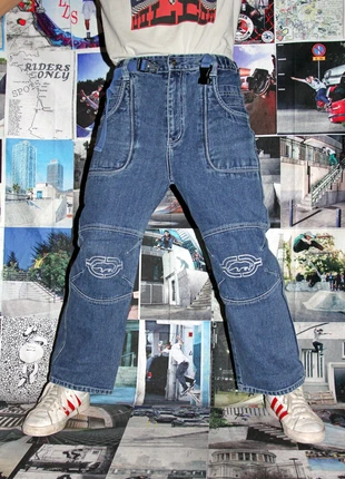 Eckounltd Vintage Double Knee Straight Fit Jeans (US W23 L28) (EU33), brand: ECKO UNLTD., condition: Very good, size: W24, €29.99, €32.19 includes Buyer Protection Pro