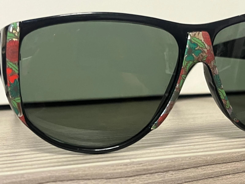 Occhiali da sole John Hopkins flowers sunglasses vintage 5