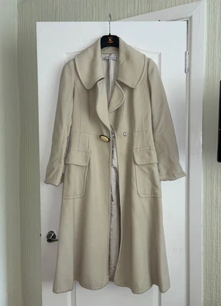 Cream funky trench coat, brand: Jesire, condition: Very good, size: S / 36 / 8, €10.00, €11.20 includes Buyer Protection