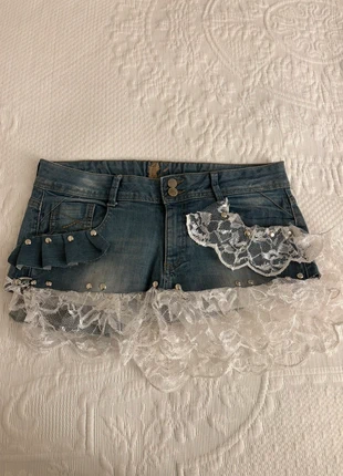 Minigonna y2k, marque: y2k, état: Neuf sans étiquette, taille: S / 36 / 8, 16,00 €, 17,50 € Protection acheteurs incluse