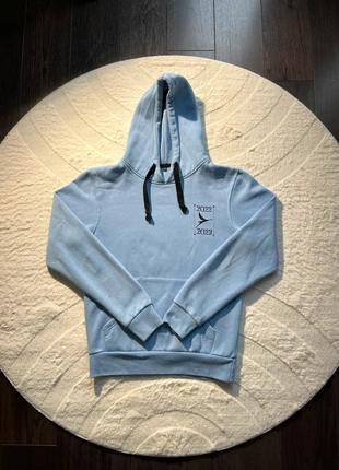 Hoodie à capuche Bleu clair S, staat: Heel goed, maat: S, € 5,00, € 5,95 inclusief Kopersbescherming