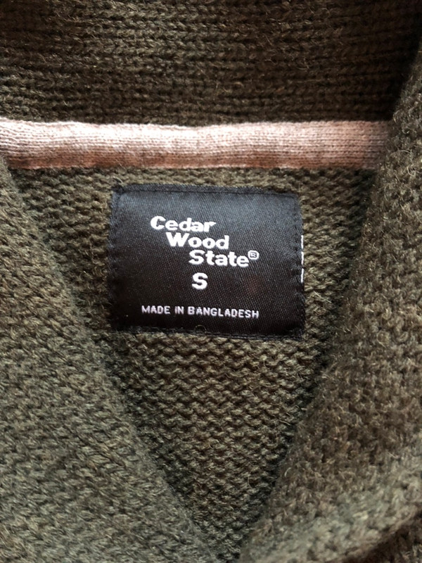 Sweater Cedar Wood State olive  3