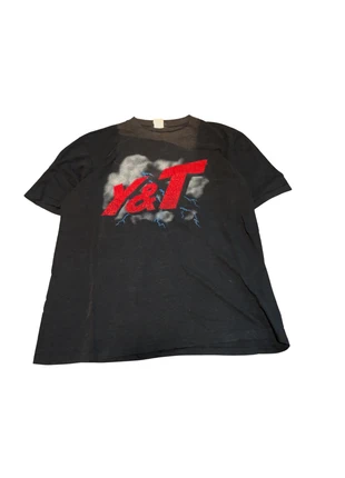 1982 Vintage Y&T Black Tiger Tour Uk 80s Concert Rock Metal Rare T-shirt, merk: Genuine Merchandise, staat: Veelgebruikt, maat: M, € 70,00, € 74,20 inclusief Kopersbescherming Pro