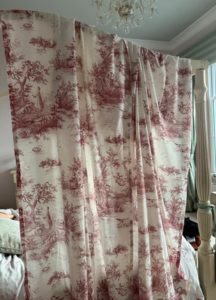 Toile de Jouy voiles 52 in W X 90 in L, brand: Unbranded, condition: New without tags, size: 200 cm - 249 cm, £10.00, £11.20 includes Buyer Protection