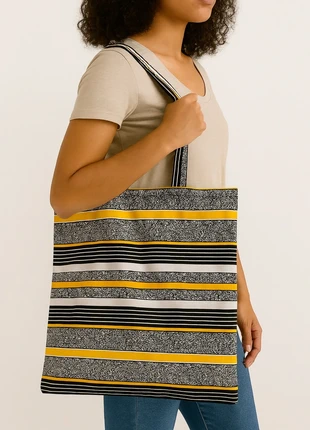 Tote bag wax vibes, marque: Maison Waalo, état: Neuf avec étiquette, 8,00 €, 9,10 € Protection acheteurs (Pro) incluse