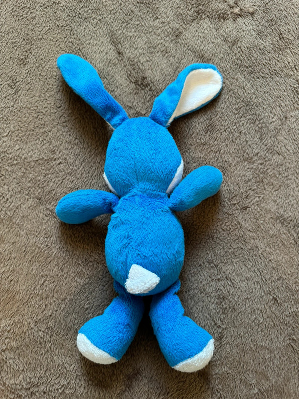 Peluche Lapin bleu 3