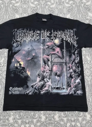 Cradle Of Filth Band Tour T Shirt Size Large Graphic Print Existence Is Futile, brand: Cradle Of Filth, condition: New with tags, size: L, £20.00, £21.70 includes Buyer Protection