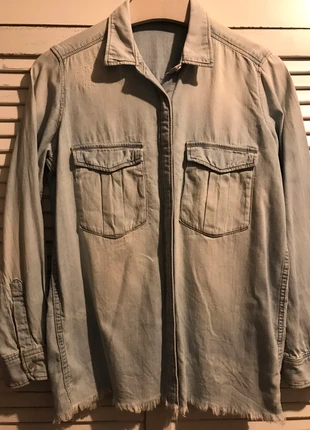 Chemise denim H&M, marke: H&M, zustand: Neu, größe: S / 36 / 8, 4,00 €, 4,90 € inklusive Vinted-Käuferschutz