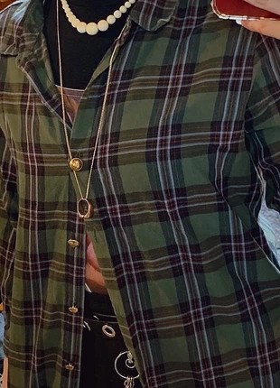 Vintage Long Shirt Tartan/Vichy Pattern, brand: Zara, condition: Very good, size: S / 36 / 8, €5.00, €5.95 includes Buyer Protection