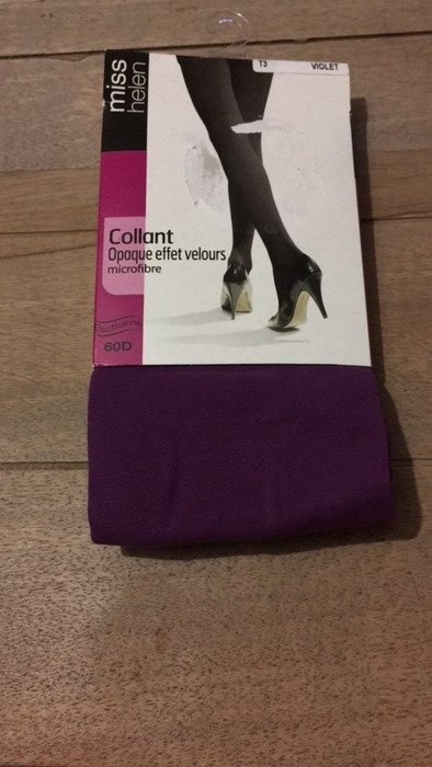 collant violet neuf 1