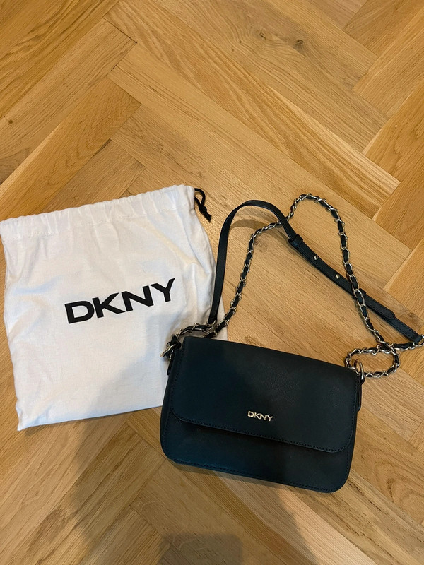 Tasche DKNY Leder dunkelgrün Schultergurt - Vinted