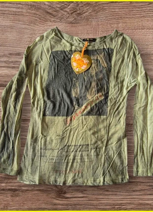 T-shirt kaki Romeo & Julieta, marca: Romeo & Julieta, estado: Nuevo con etiquetas, tamaño: S / 36 / 8, 20,00 €, 21,70 € Protección al comprador incluida